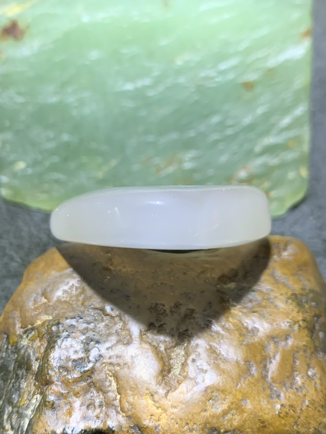 精美高玉化冰透海洋玉髓随形吊坠一个！
