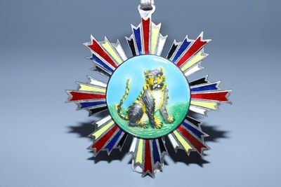 精品勋章专场 - 民国.悟善社纪功章—直径：73.8mm 重：62.8gCQz83