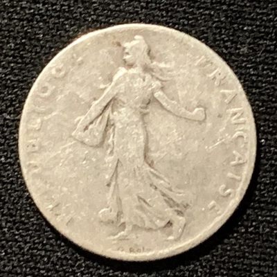 紫瑗钱币——第264期拍卖 - 法国 1905年 播种女神 50分 2.5克 0.835银 