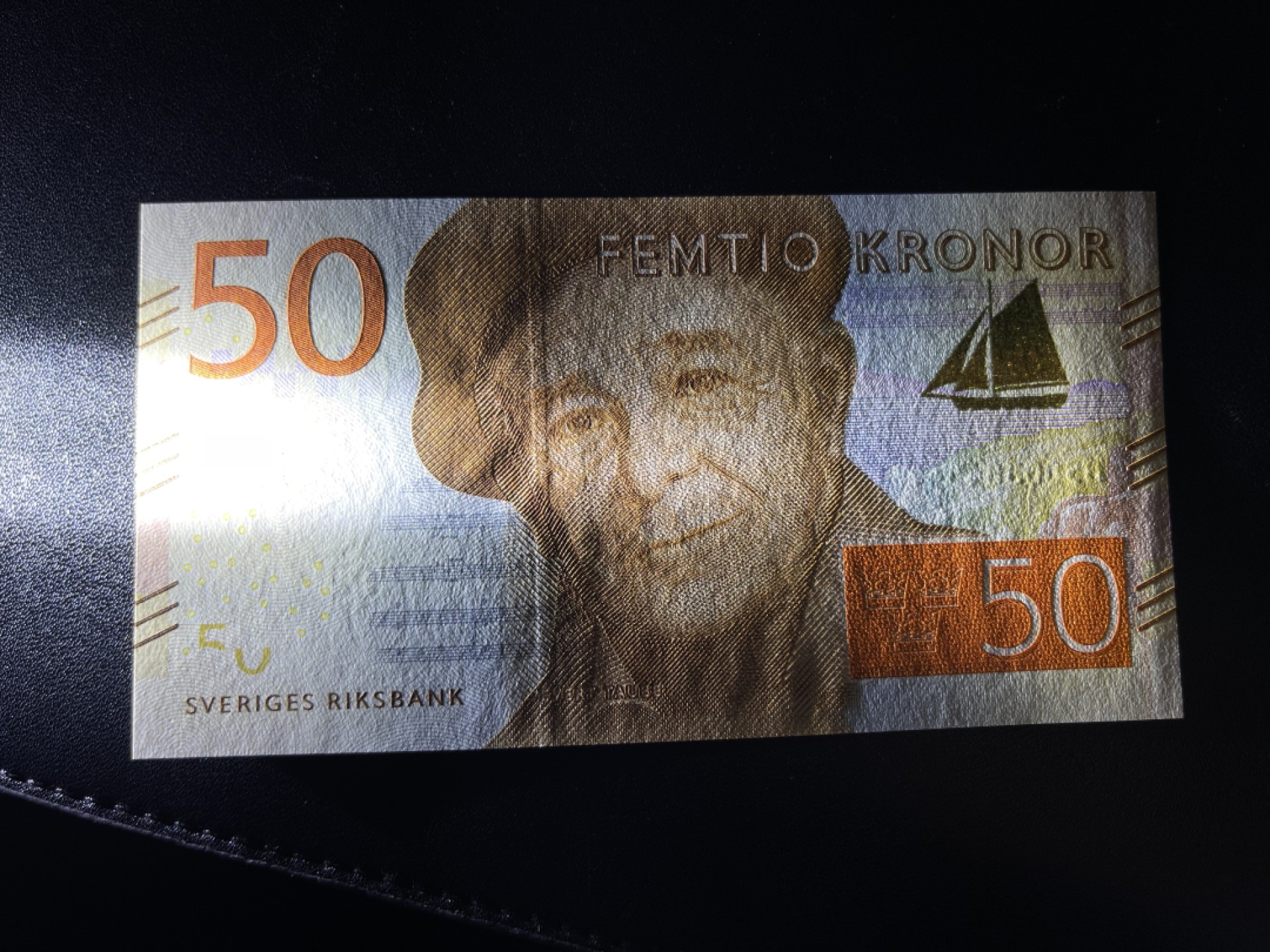 《外钞收藏家》第二百二十一期（连拍第二场） 瑞典最新版50克朗 全新UNC