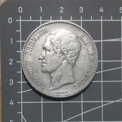 🇶🇦奇货可居🇶🇦 第五十一场 世界钱币专场 【世界杯】 - 比利时 1851年 利奥波德一世 5法郎