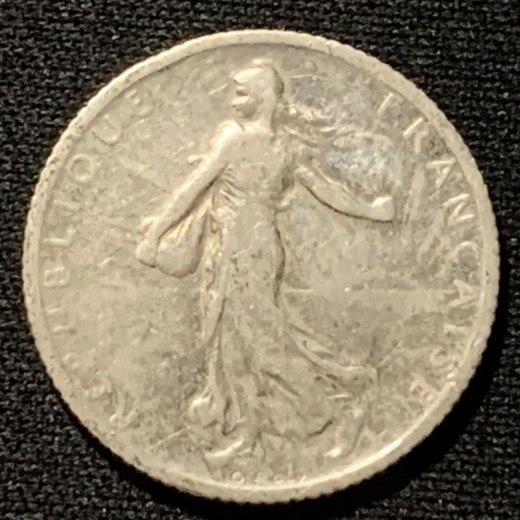 紫瑗钱币——第264期拍卖 法国 1899年 播种女神 1法郎 5克 0.835银