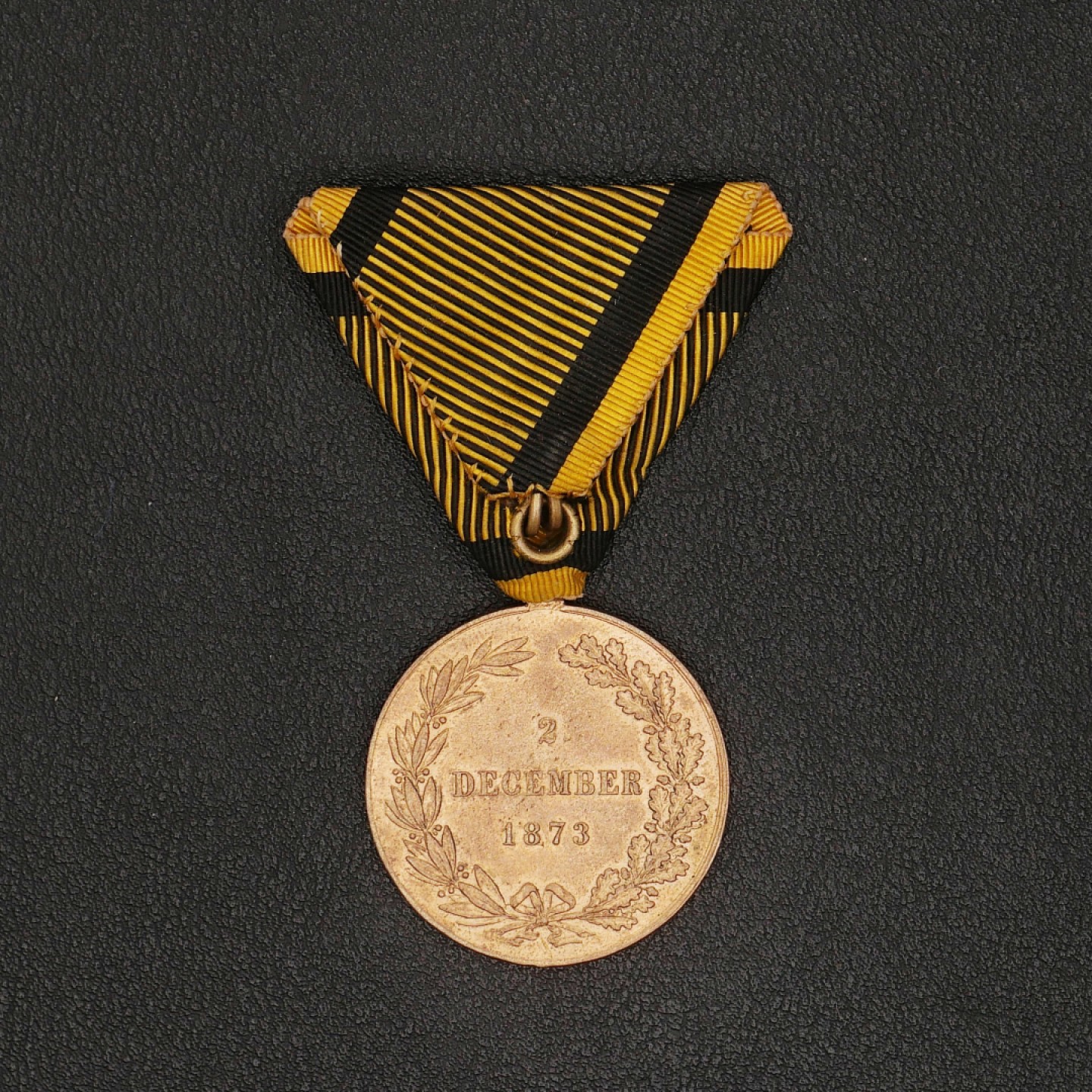 勋章奖章交易所11月26日拍卖 奥匈1873战役奖章（1900庚子）