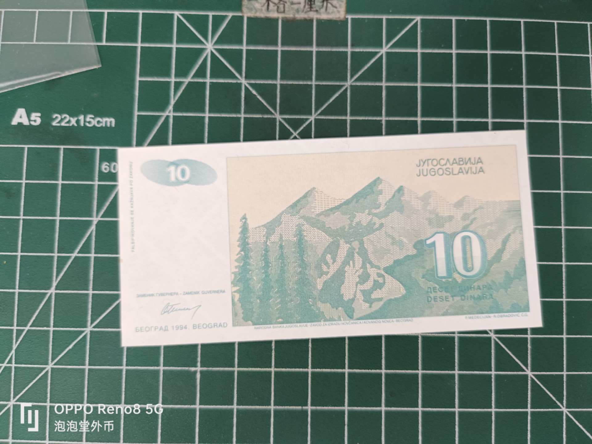 泡泡堂微拍第三十五幕纸币捡漏专场👿👿，零佣金，零押金，累计满二十元包邮 南斯拉夫十D