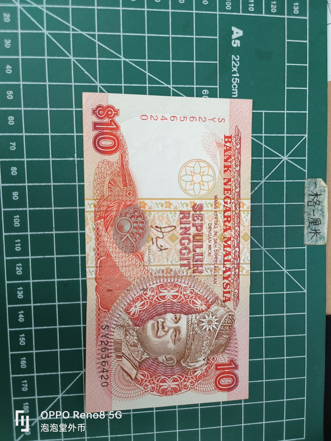 泡泡堂微拍第三十五幕纸币捡漏专场👿👿，零佣金，零押金，累计满二十元包邮 马耒西亚十刀