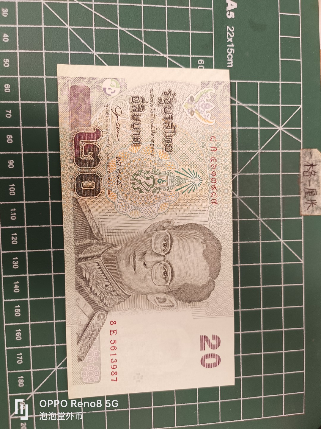 泡泡堂微拍第三十五幕纸币捡漏专场👿👿，零佣金，零押金，累计满二十元包邮 泰国二十铢