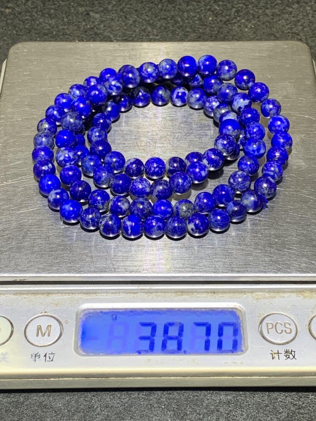 精美青金石108手串一条，