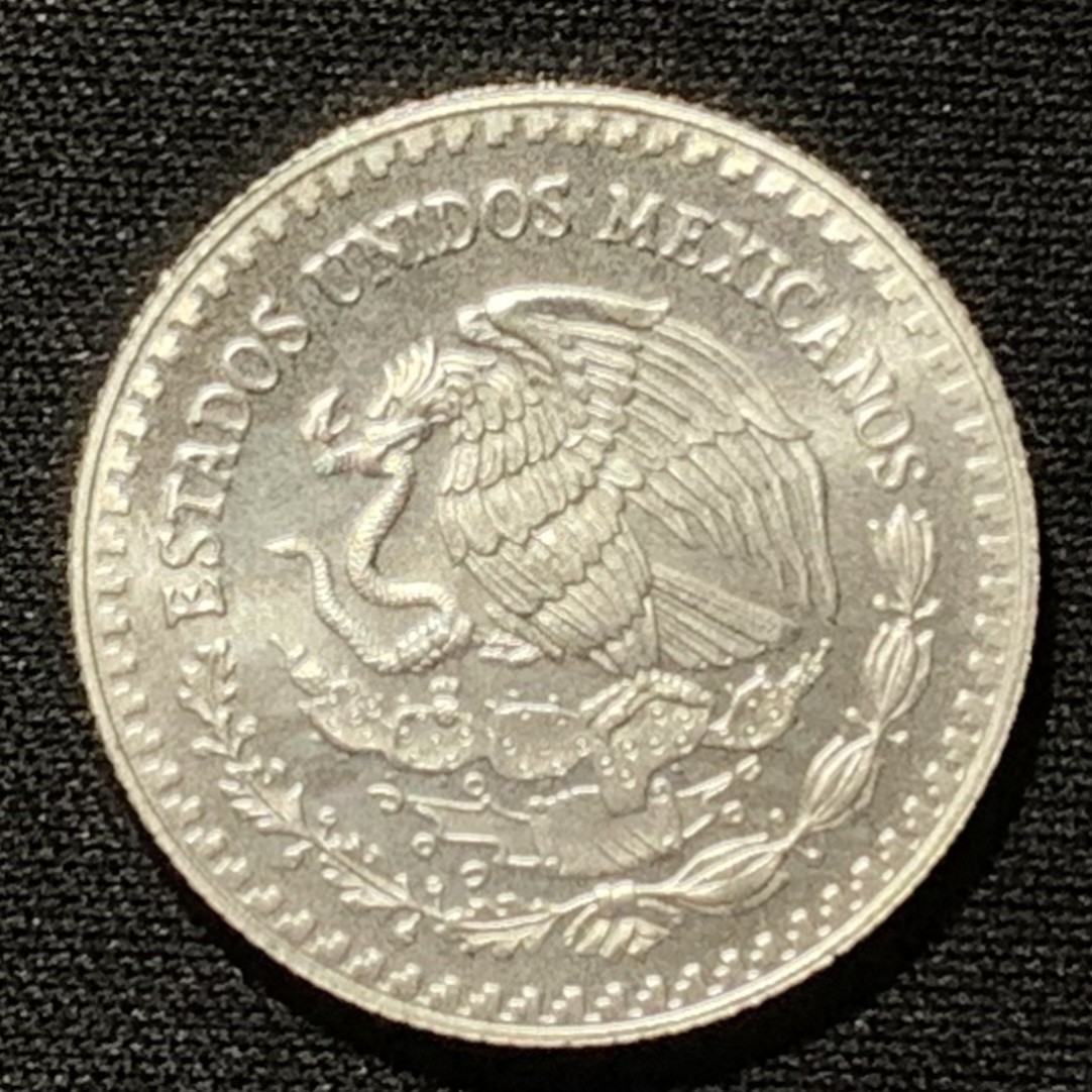 紫瑗钱币——第262期拍卖 墨西哥 2010年 天使女神 1/4盎司 7.78克 0.999银 UNC