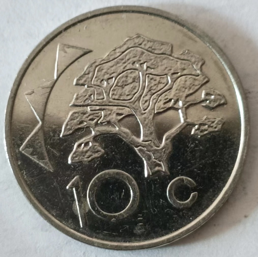 泡泡堂第169期  世界硬币明信片专场（无押金，无佣金，捡漏，全场20包邮，偏远地区除外） 纳米比亚10c