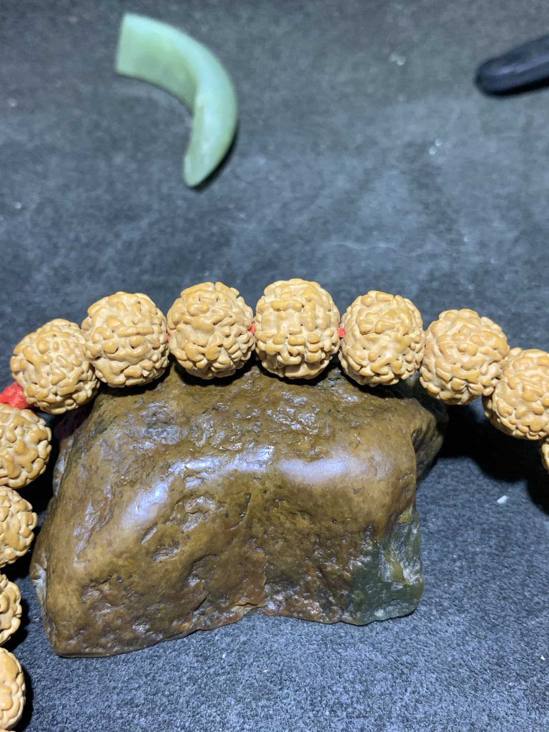 精美金刚菩提子 勿里达，(虾王)手串一条，
