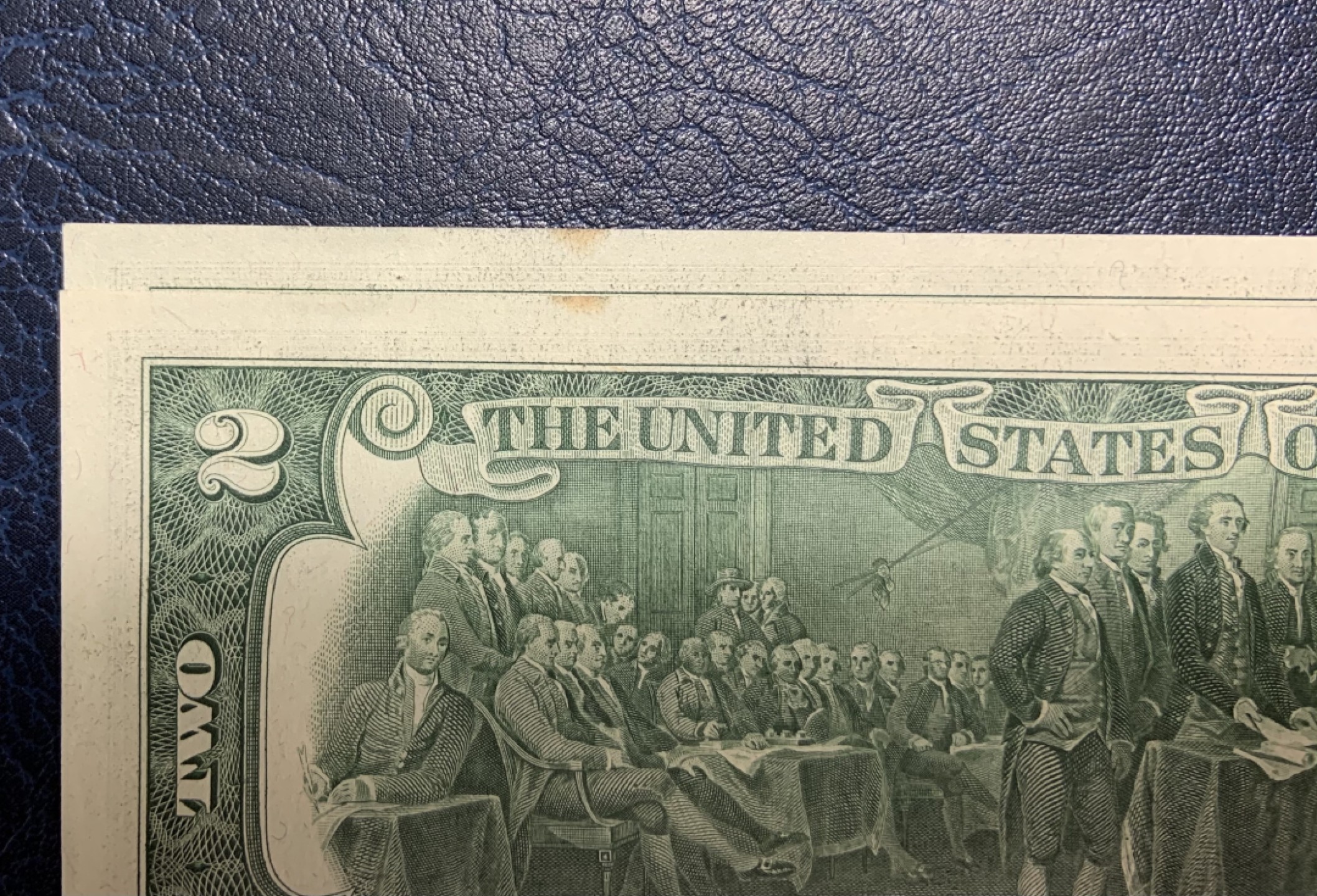 收藏联盟Quantum Auction 第212期拍卖  美国1976年联邦储备券2元三张 品相UNC- 