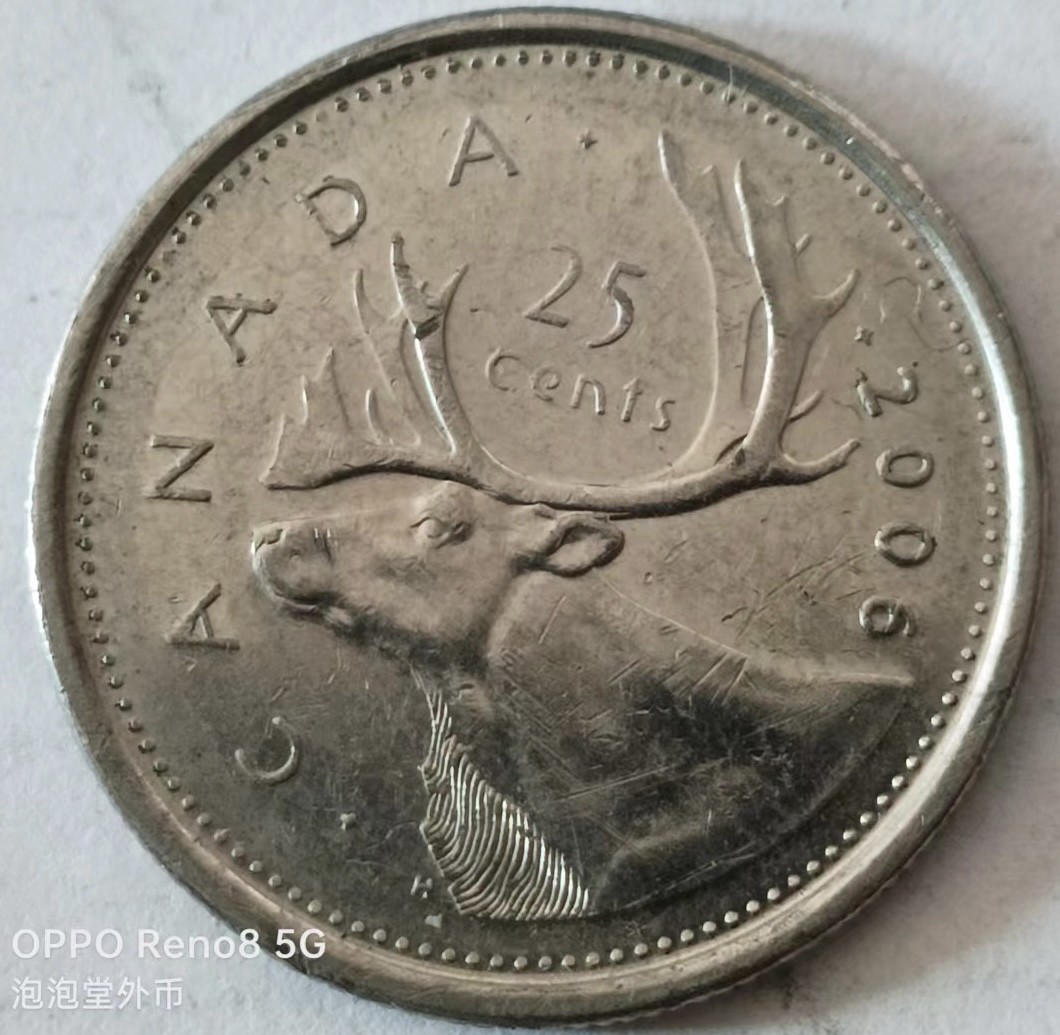 泡泡堂第169期  世界硬币明信片专场（无押金，无佣金，捡漏，全场20包邮，偏远地区除外） 加拿大25分