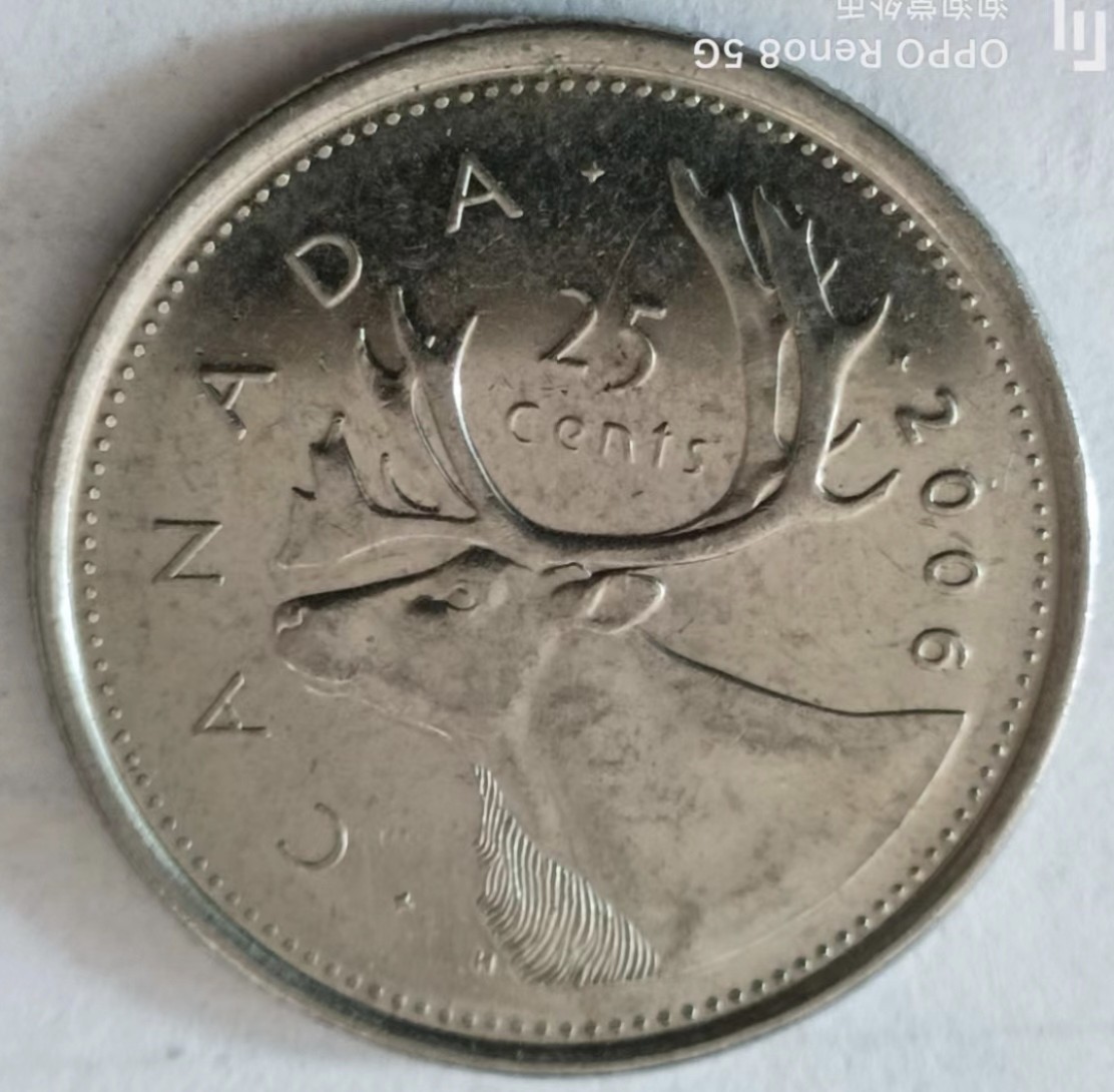 泡泡堂第169期  世界硬币明信片专场（无押金，无佣金，捡漏，全场20包邮，偏远地区除外） 加拿大25分