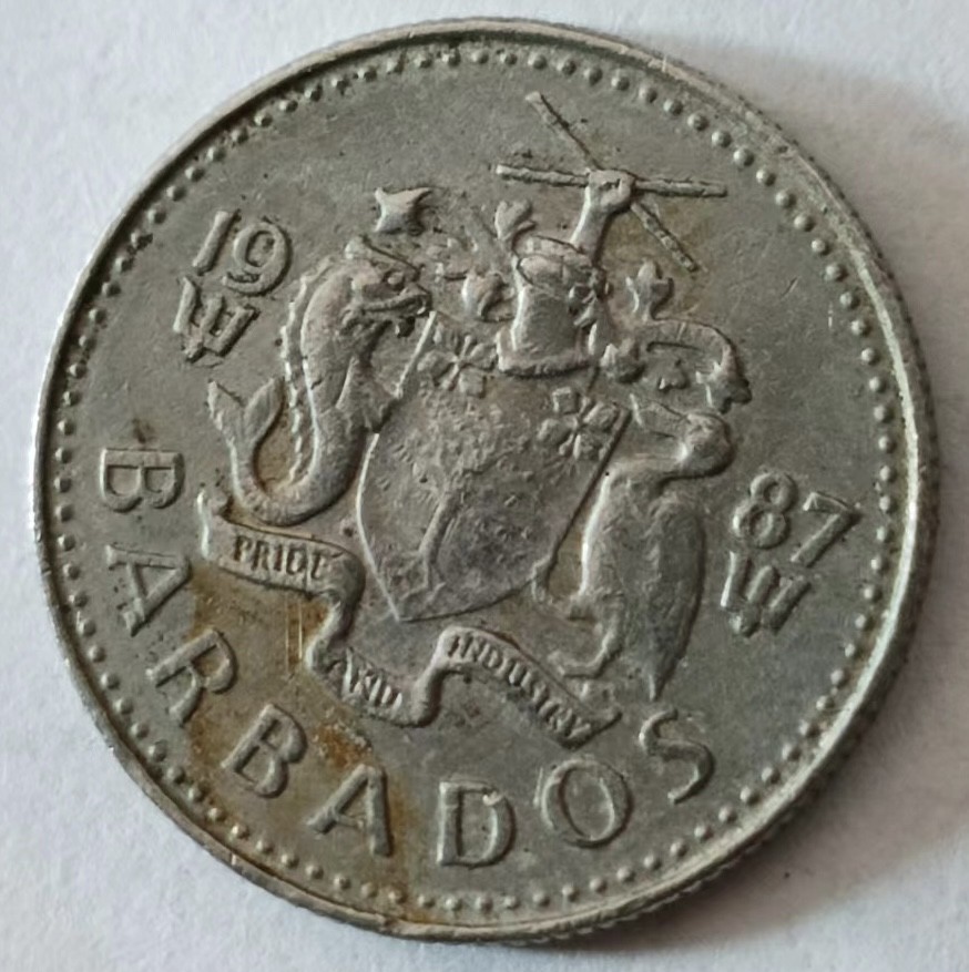 泡泡堂第160期  世界硬币专场（无押金，无佣金，捡漏，全场20包邮，偏远地区除外） 巴巴多斯十分