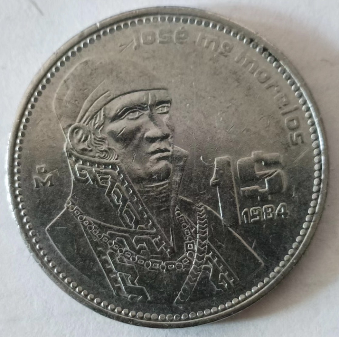 泡泡堂第160期  世界硬币专场（无押金，无佣金，捡漏，全场20包邮，偏远地区除外） 墨西哥一元