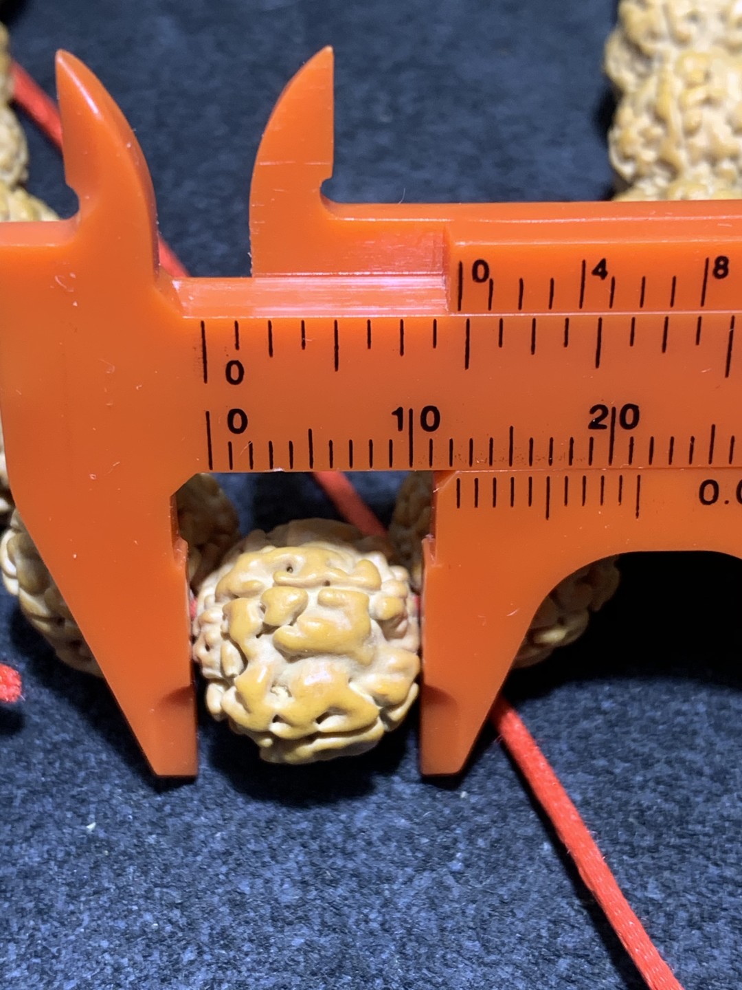 精美金刚菩提子 勿里达，(虾王)手串一条，