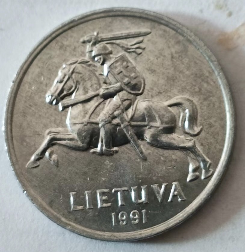 泡泡堂第169期  世界硬币明信片专场（无押金，无佣金，捡漏，全场20包邮，偏远地区除外） 立陶宛一分