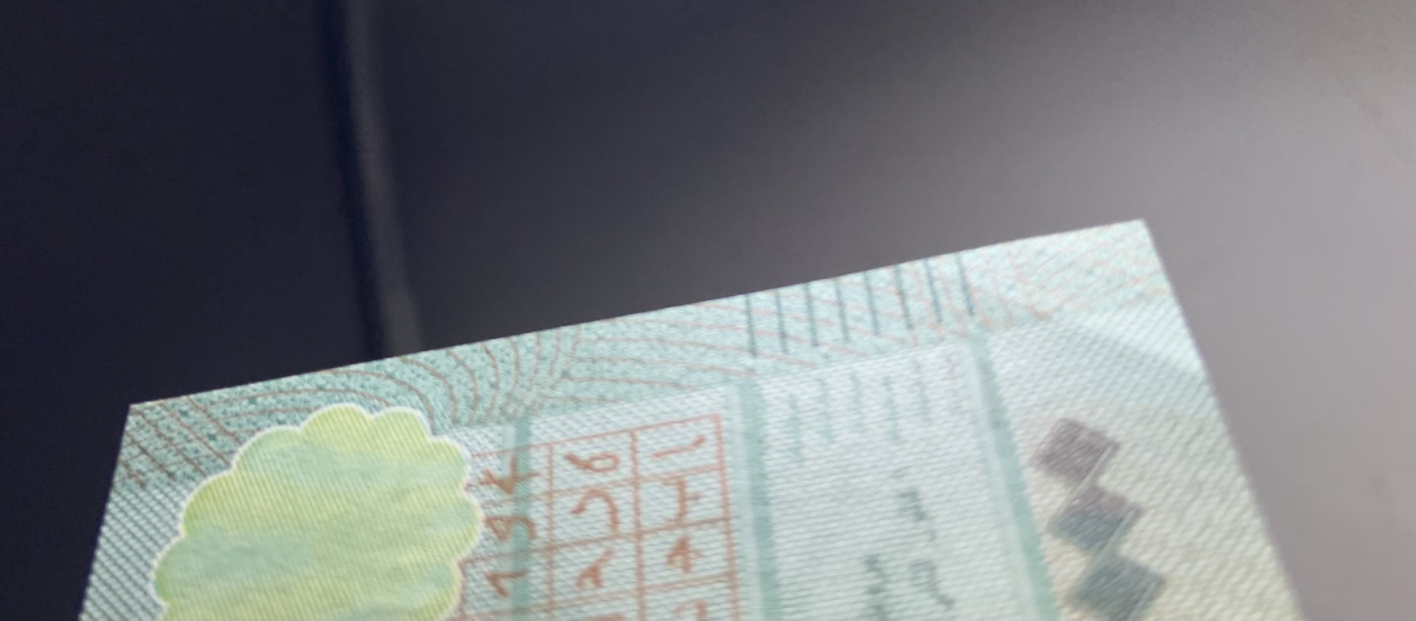 收藏联盟Quantum Auction 第212期拍卖  黎巴嫩2019年1000-100000里弗 品相全新UNC 1000里弗一角微软折