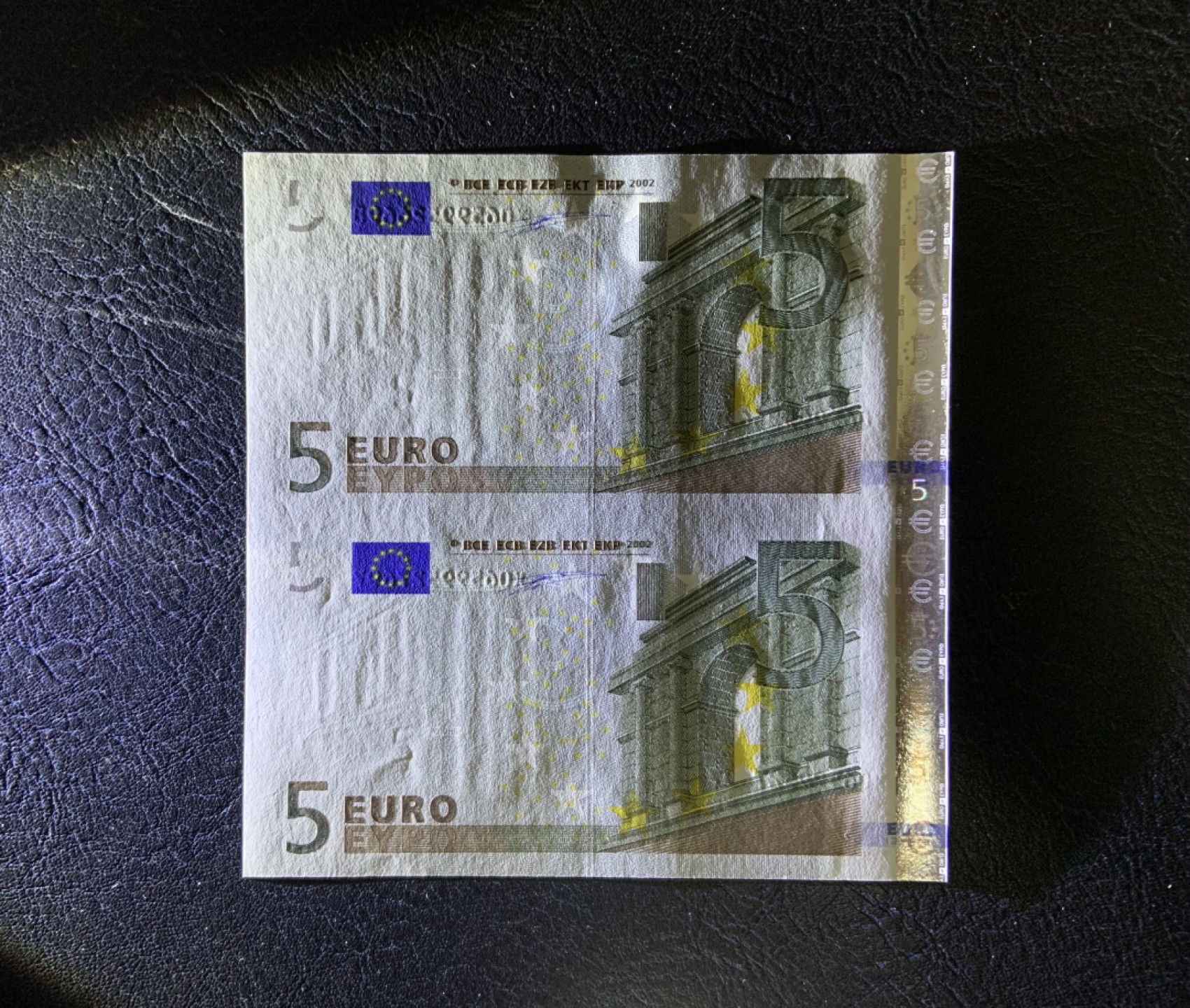 收藏联盟Quantum Auction 第212期拍卖  欧盟国家德国2002年5元两连体 品相全新UNC 稀少第一签