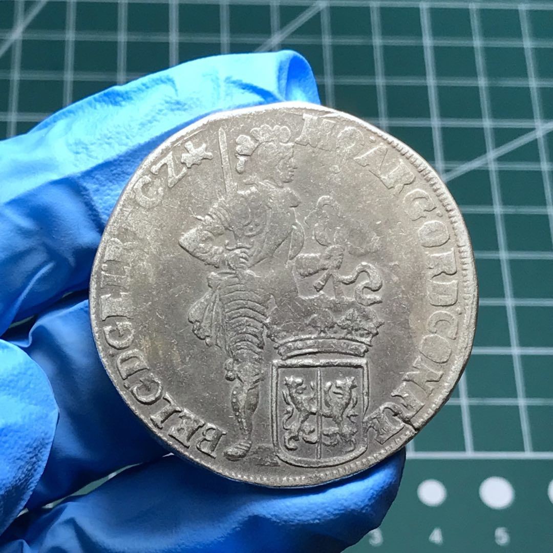 🎩GH外国硬币拍卖 荷兰站人杜卡特银币