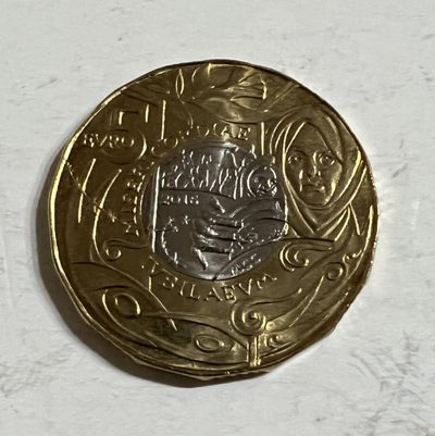S&S Numismatic世界钱币-拍卖第46期 - 圣马力诺2016年 慈悲禧年 5欧元双色纪念币