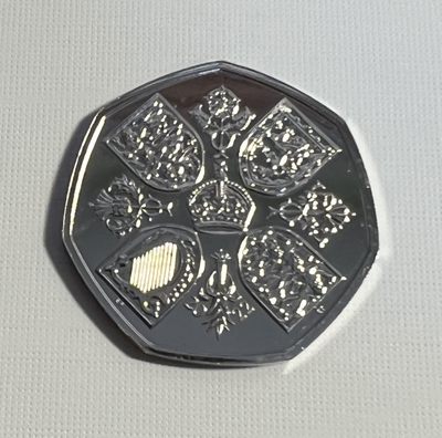 S&S Numismatic世界钱币-拍卖第47期 - 英国2022年 伊丽莎白二世逝世 50便士纪念币 查尔斯三世头像