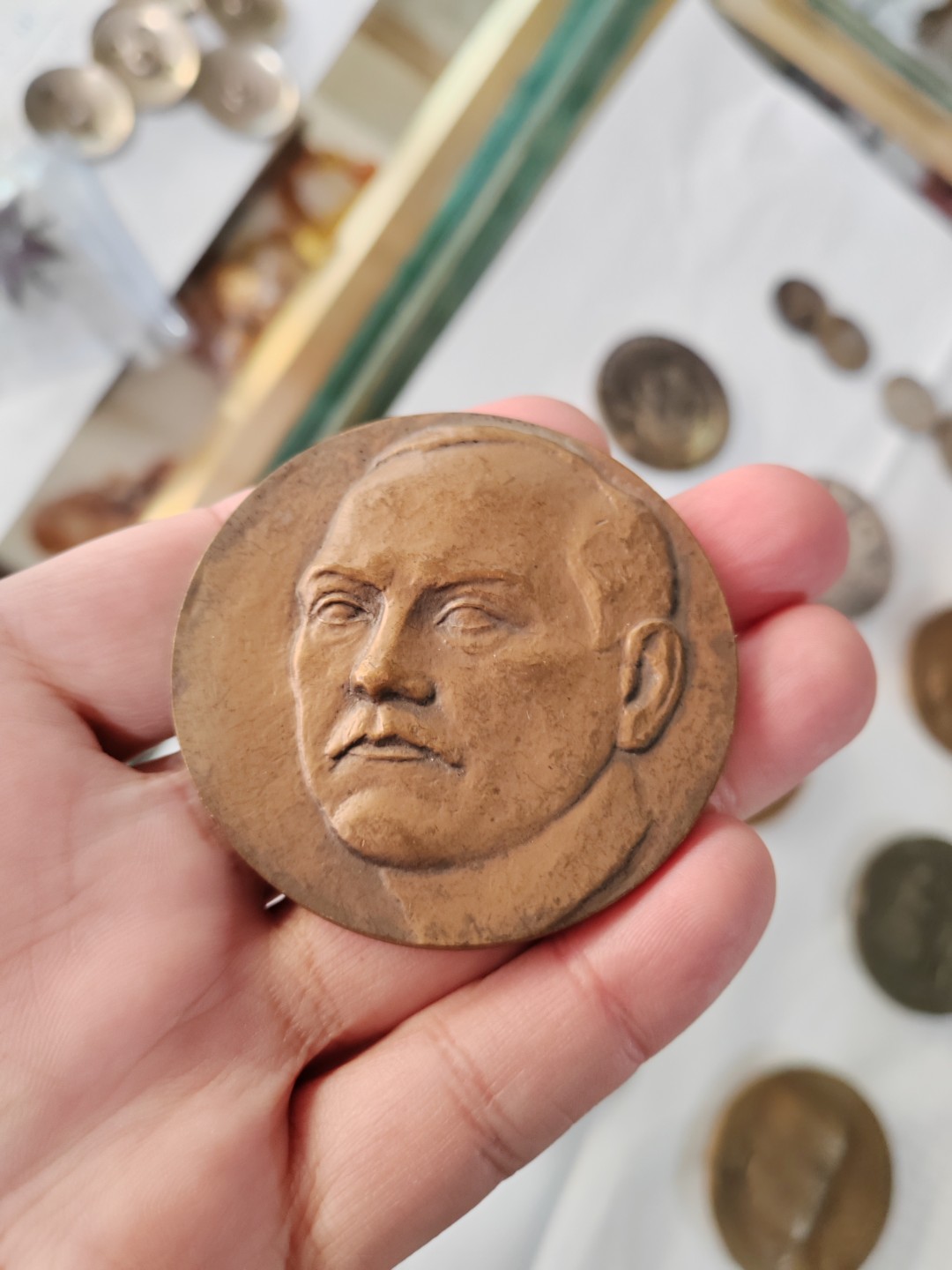 苏俄币章满洲里第3场 苏联大铜章