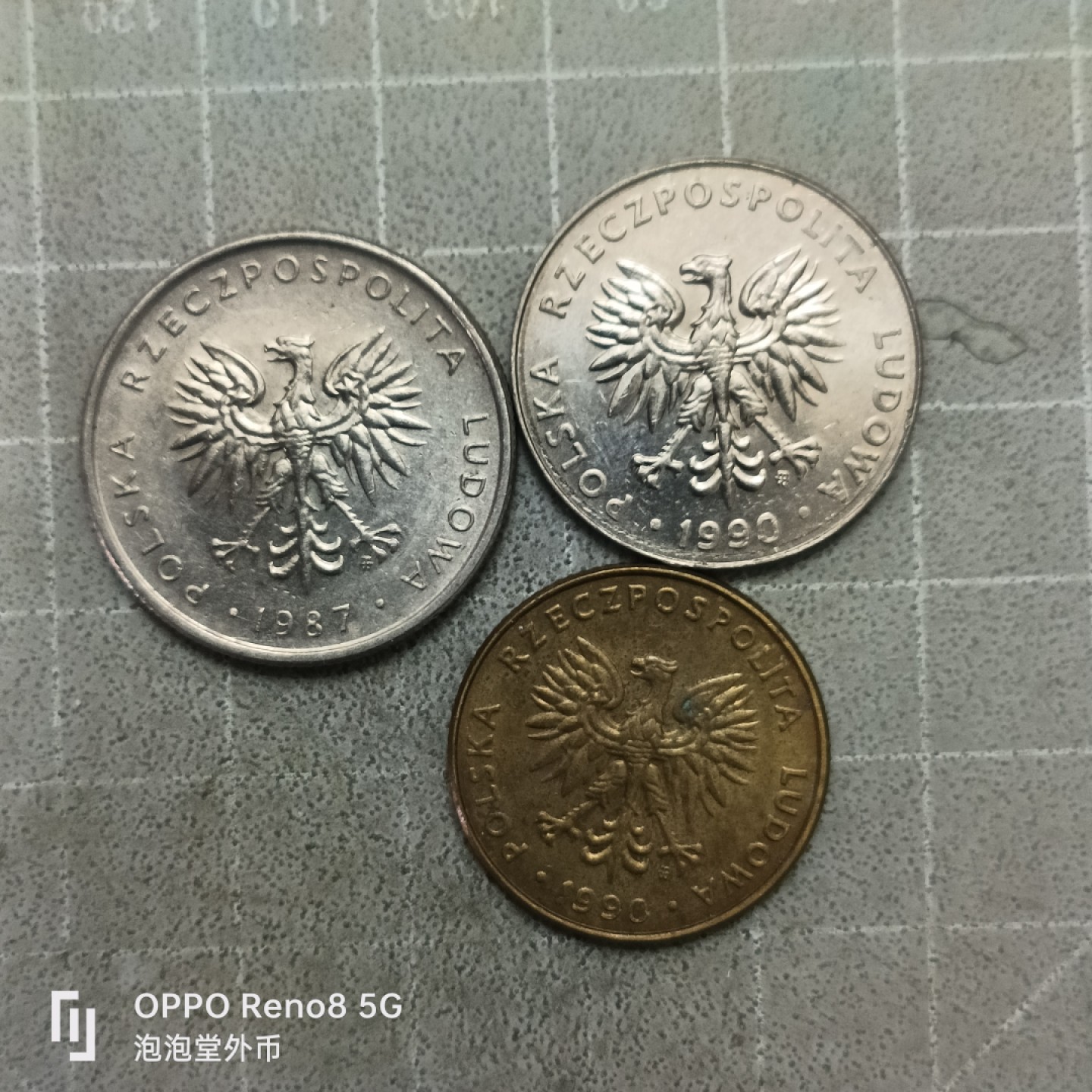 泡泡堂微拍第四十一幕硬币捡漏专场👿👿，零佣金，零押金，累计满二十元包邮 波兰三个