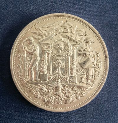 欧洲章牌第二期 - 法国农业和园艺银章