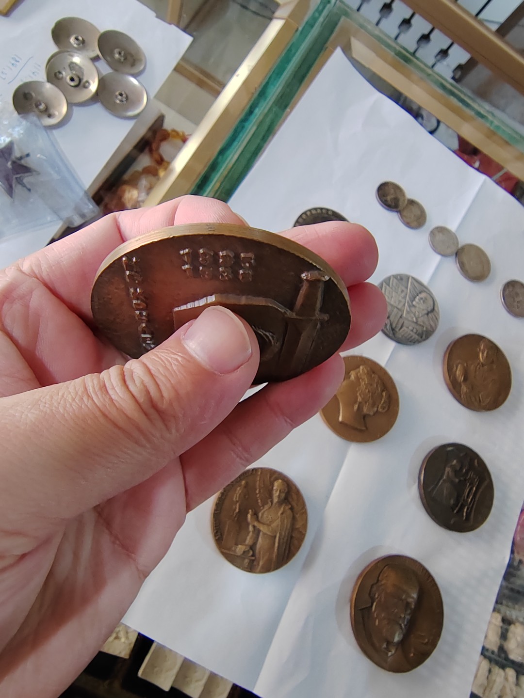 苏俄币章满洲里第3场 苏联大铜章