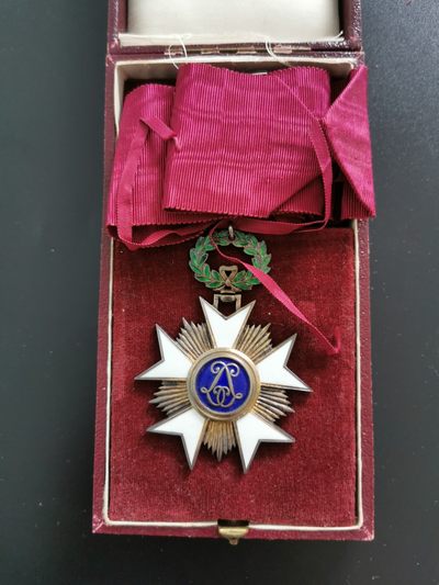 盛世勋华——号角文化勋章专场拍卖第67期 - 比利时指挥官级王冠勋章 带原盒