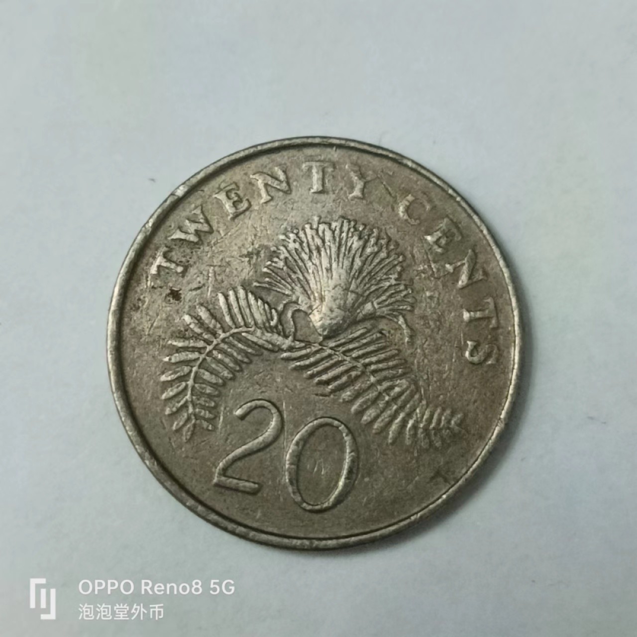 泡泡堂第163期  世界硬币专场（无押金，无佣金，捡漏，全场20包邮，偏远地区除外） 新加坡20分