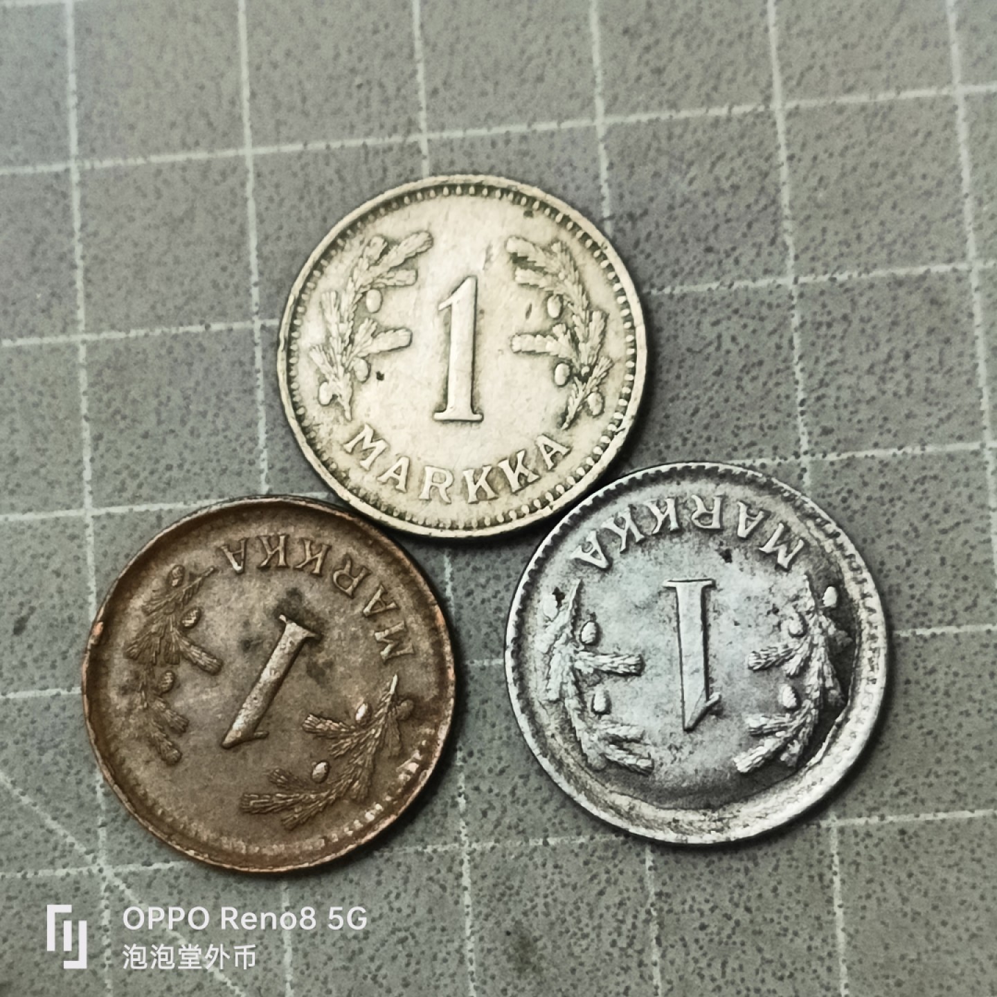 泡泡堂微拍第四十二幕硬币捡漏专场👿👿，零佣金，零押金，累计满二十元包邮 芬兰老版铁镍铜三种材质