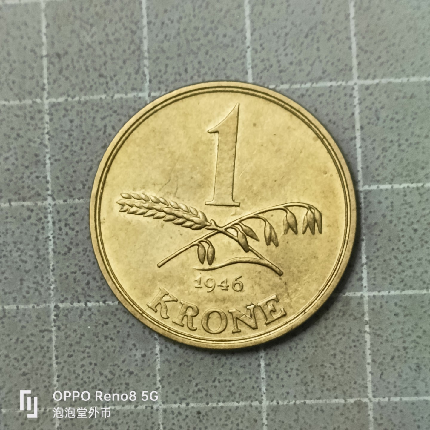 泡泡堂微拍第四十二幕硬币捡漏专场👿👿，零佣金，零押金，累计满二十元包邮 丹麦46年临时一克郎