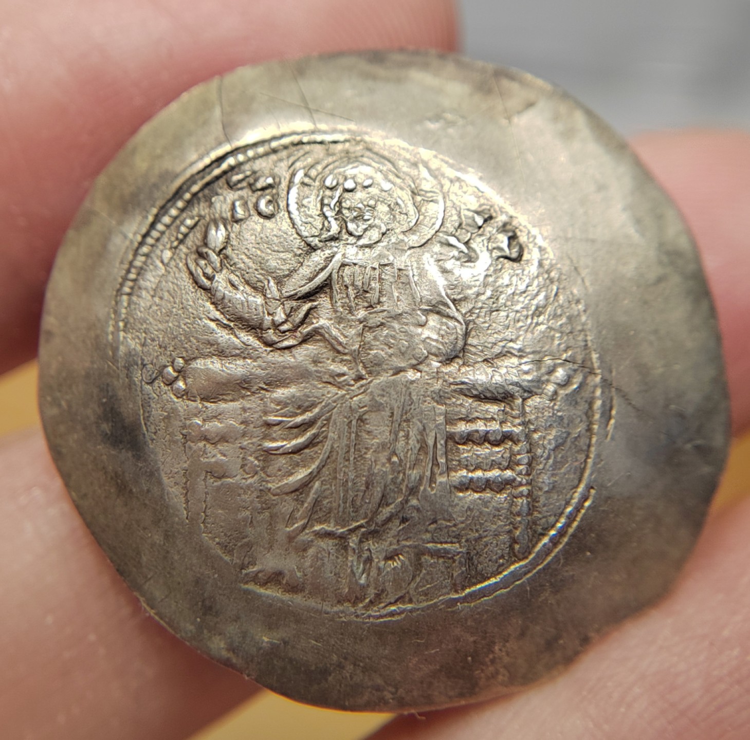 王之爱好～外国古币 拜占庭帝国碟形金币