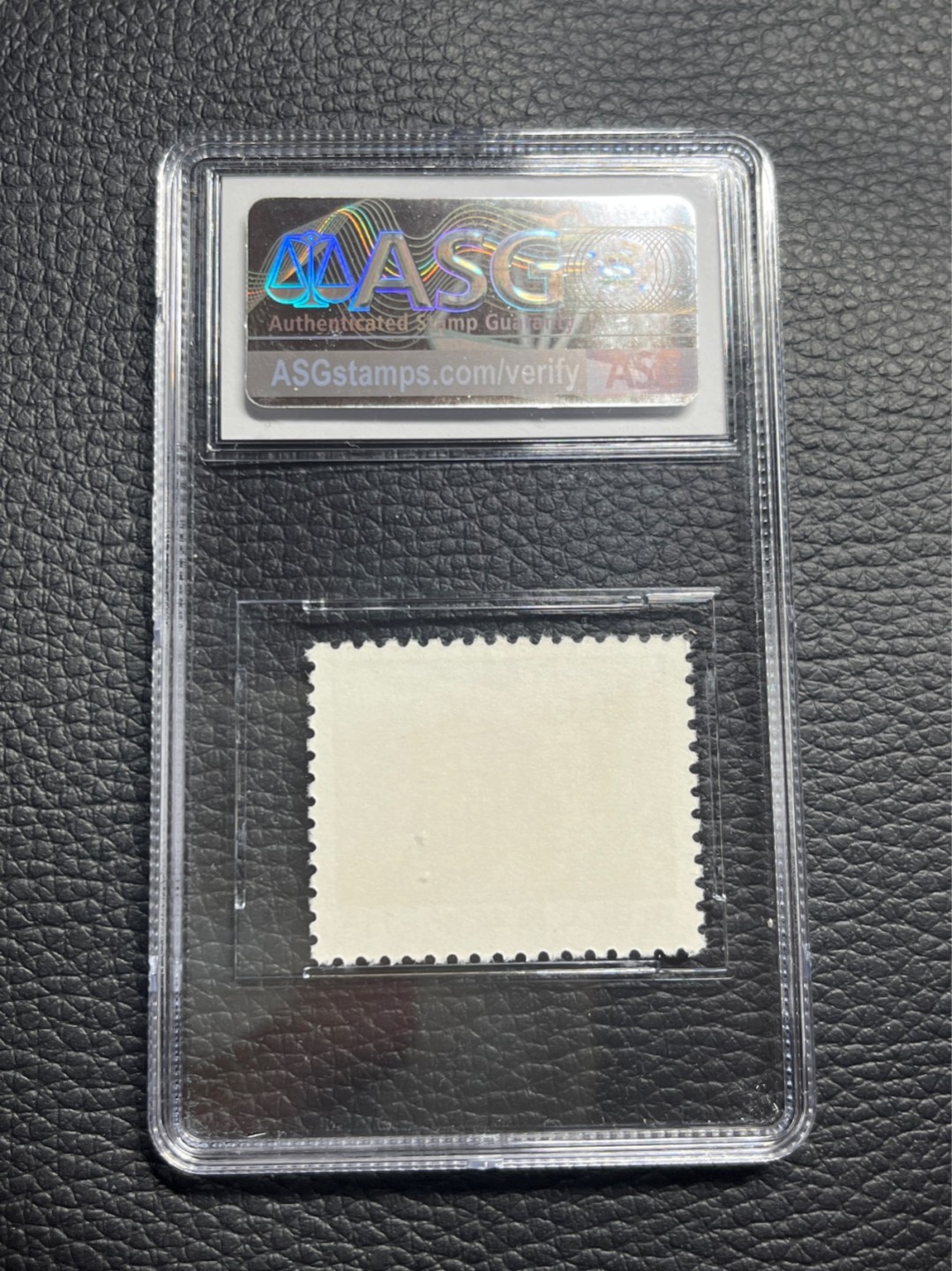 洪涛臻品批发群  精选邮票限时拍卖第一百期 普无号  ★总筋★遵义 ASG85分OP  版撕绝中绝送评，105最严格时期出分，一手出分壳子完好无划痕，配套必备，喜欢不要错过
