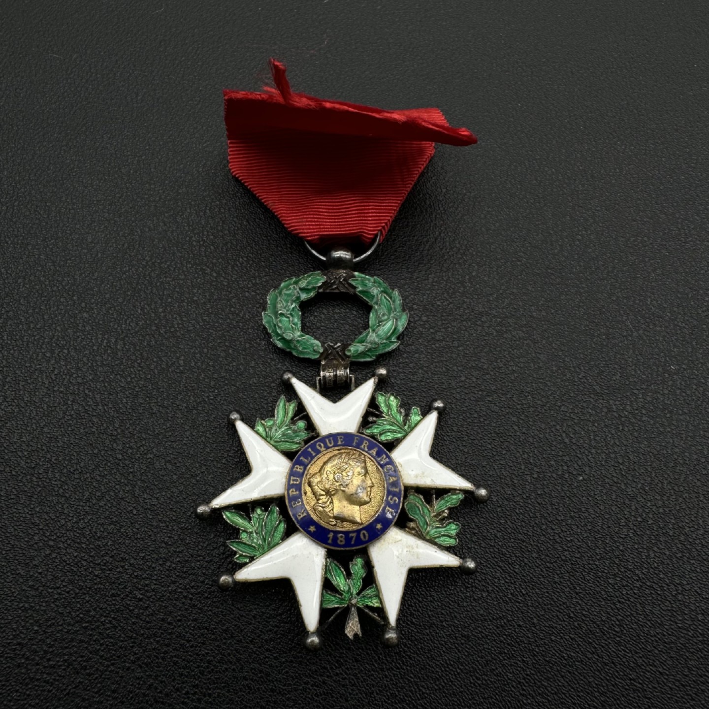 勋章奖章交易所12月4日拍卖 法兰西第三共和国骑士级荣誉军团勋章