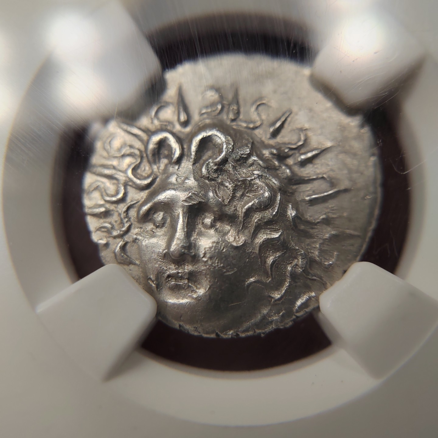 王之爱好～外国古币 古希腊卡里亚的罗德岛银币