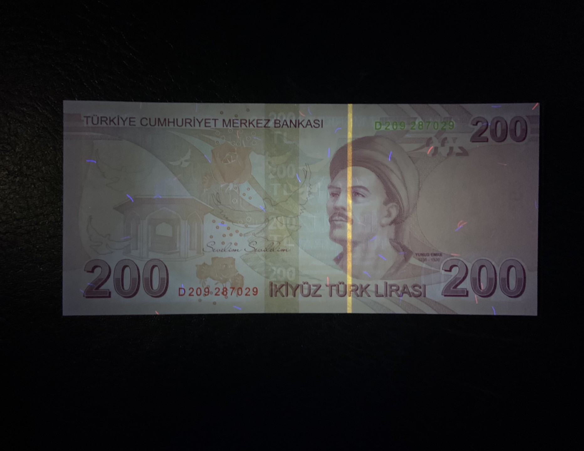 收藏联盟Quantum Auction 第213期拍卖  土耳其2009年200里拉 品相全新UNC