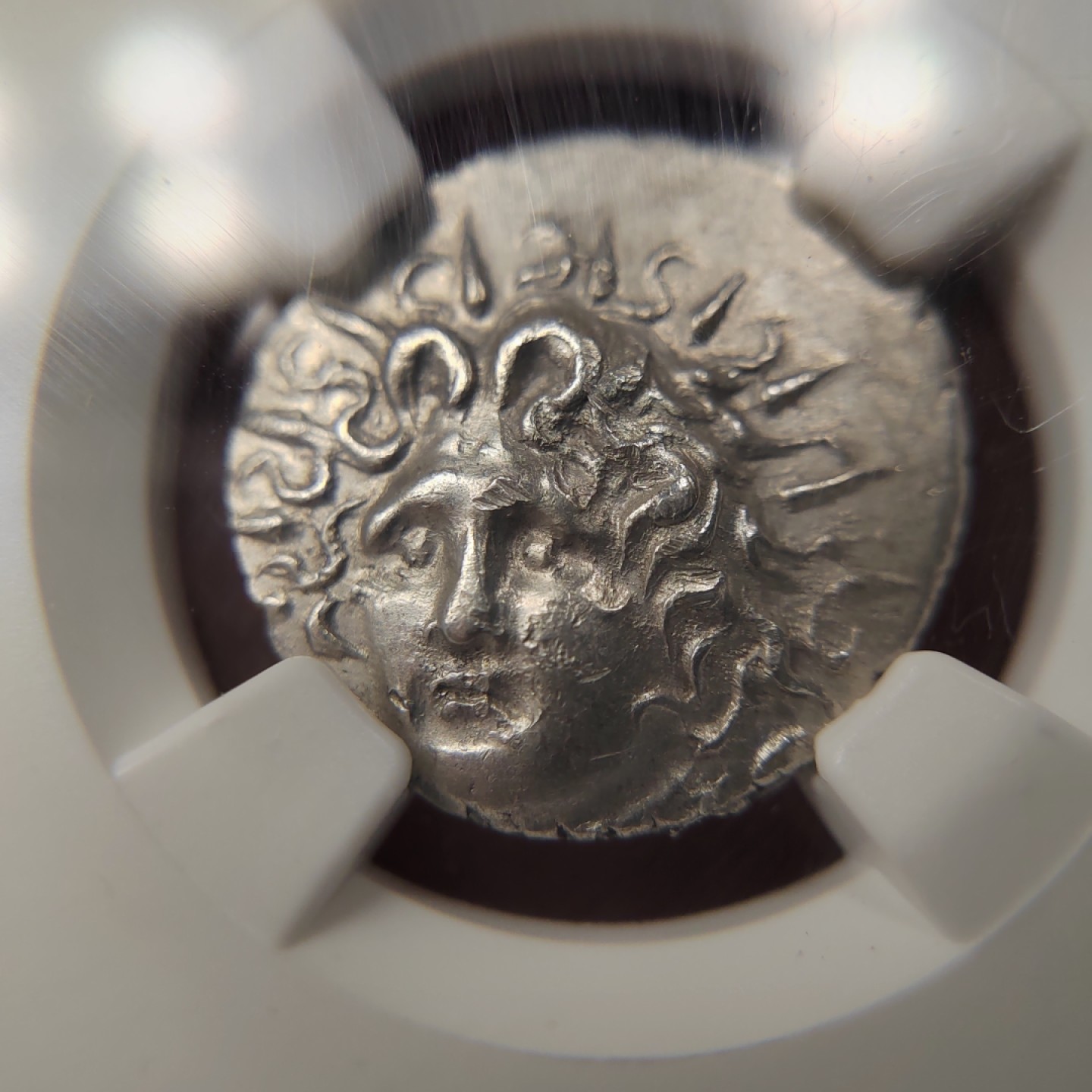 王之爱好～外国古币 古希腊卡里亚的罗德岛银币