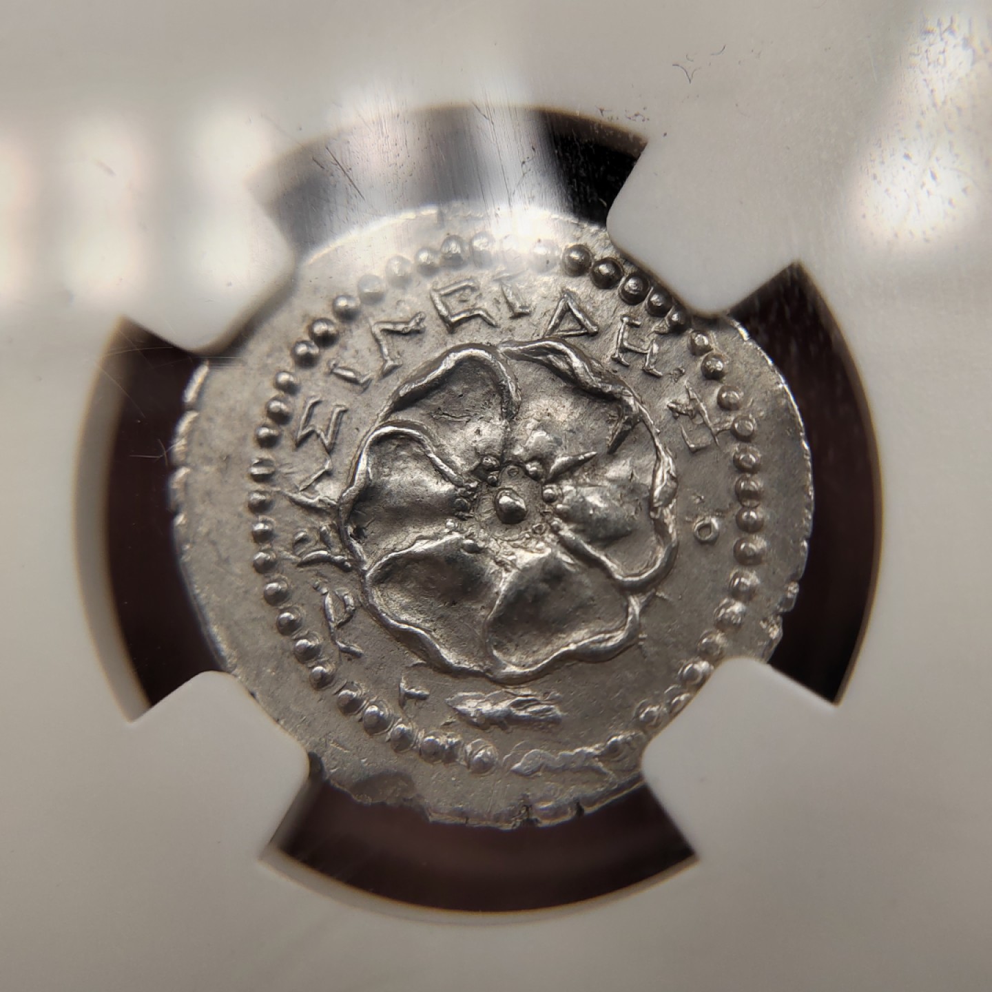 王之爱好～外国古币 古希腊卡里亚的罗德岛银币