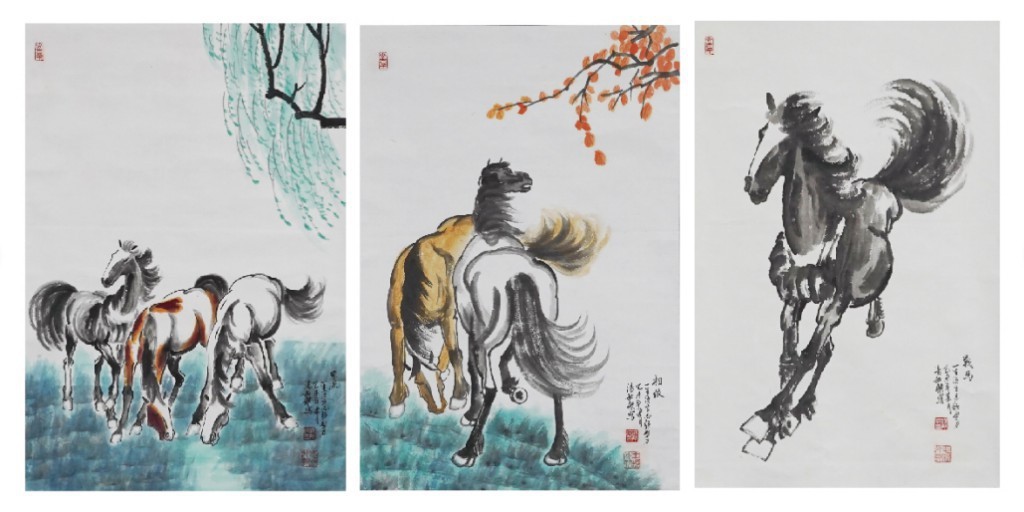 聚宝轩2022秋拍 汤敏杰·思源/相依/战马