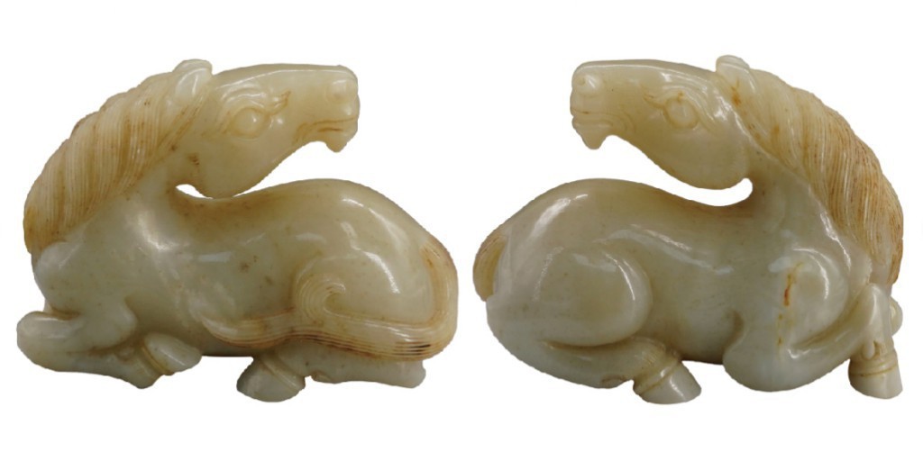 聚宝轩2022秋拍 回头马（和田玉）