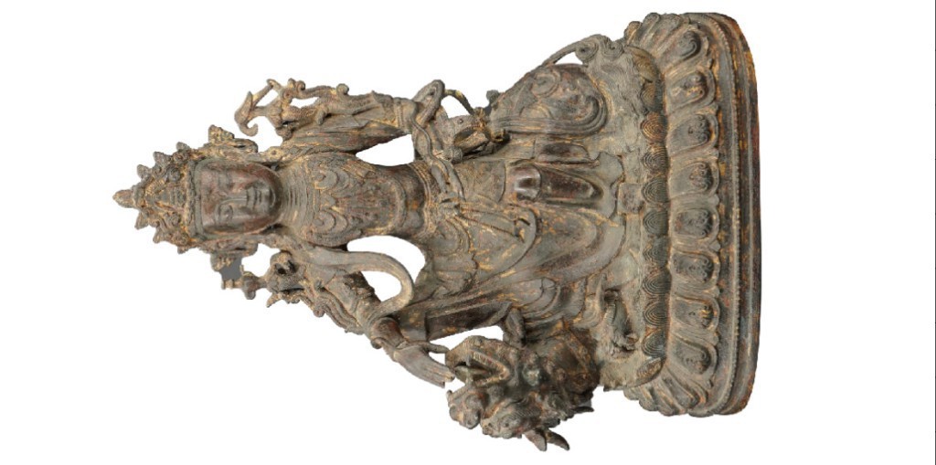 聚宝轩2022秋拍 明·文殊菩萨一尊