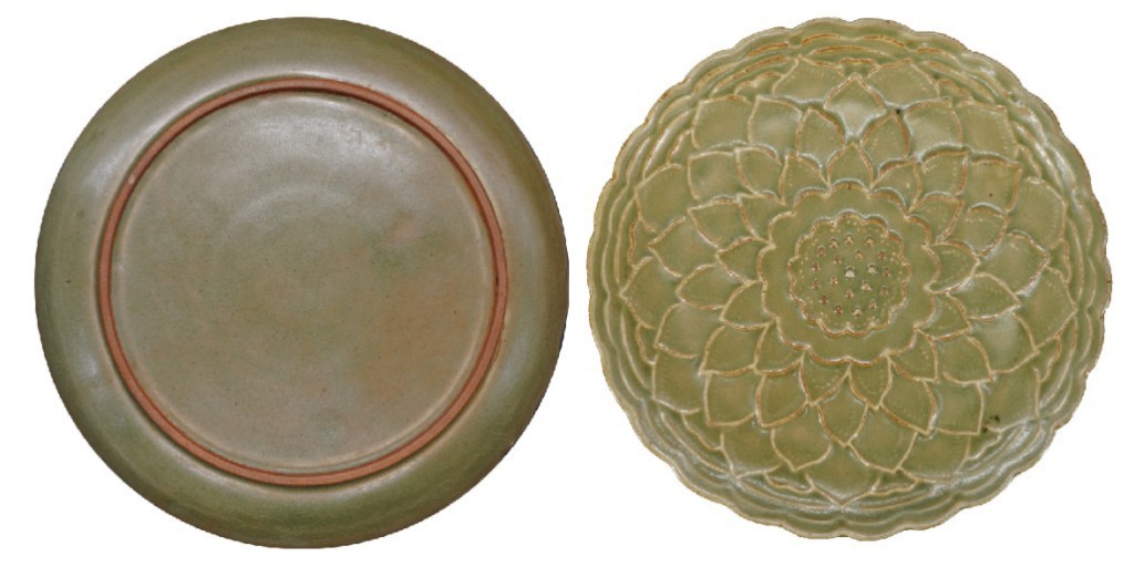 聚宝轩2022秋拍 明·耀州窑盘莲花形