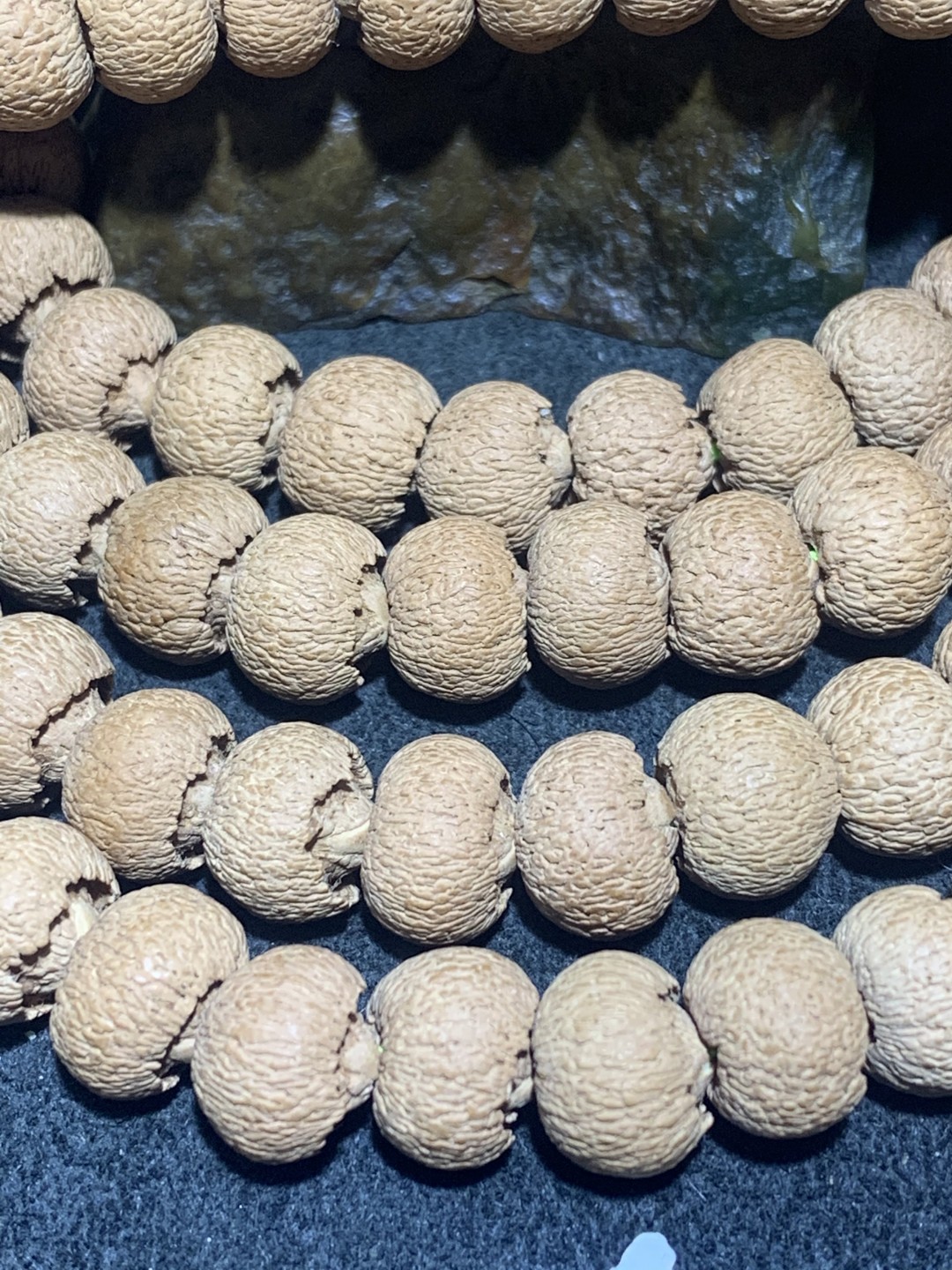 矮桩的磨盘莲花菩提108一条，