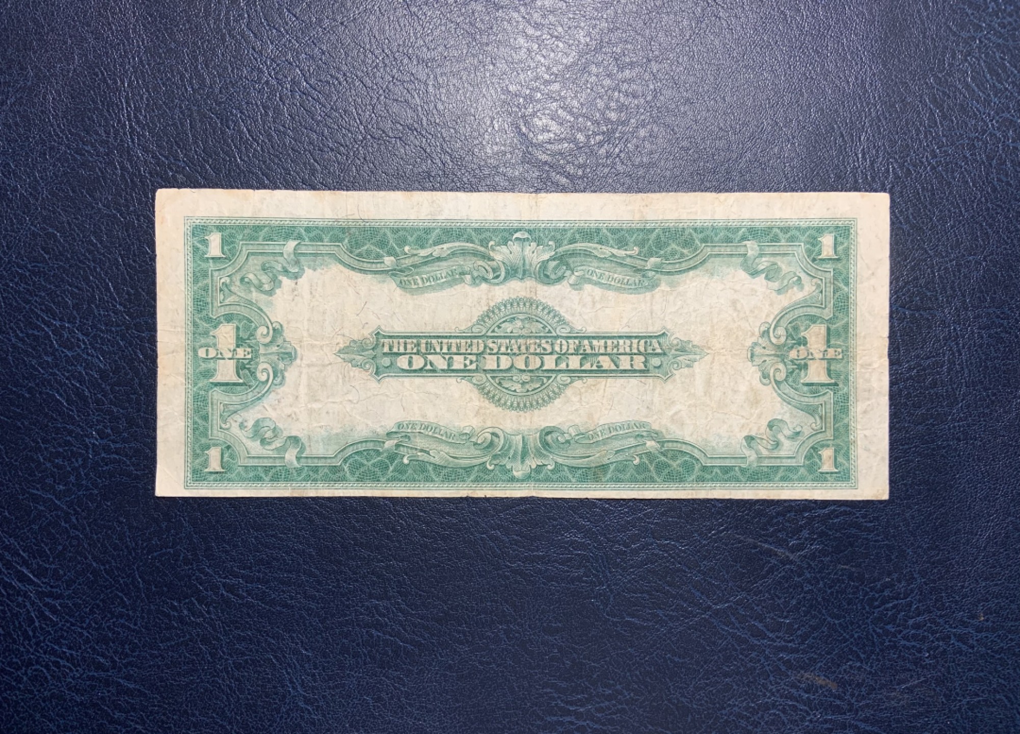 收藏联盟Quantum Auction 第213期拍卖  美国1923年1美元银币券 品相如图 大票幅