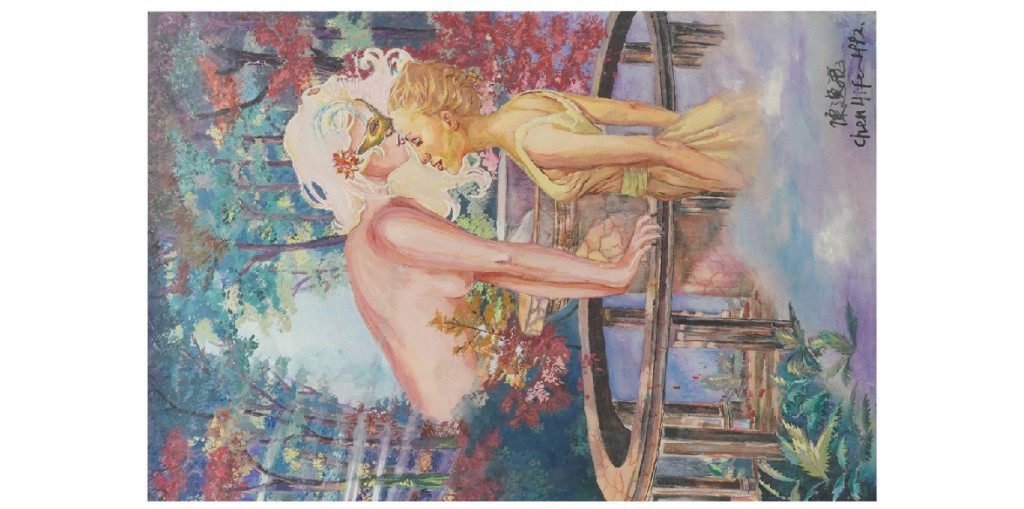 聚宝轩2022秋拍 陈逸飞油画·暮念