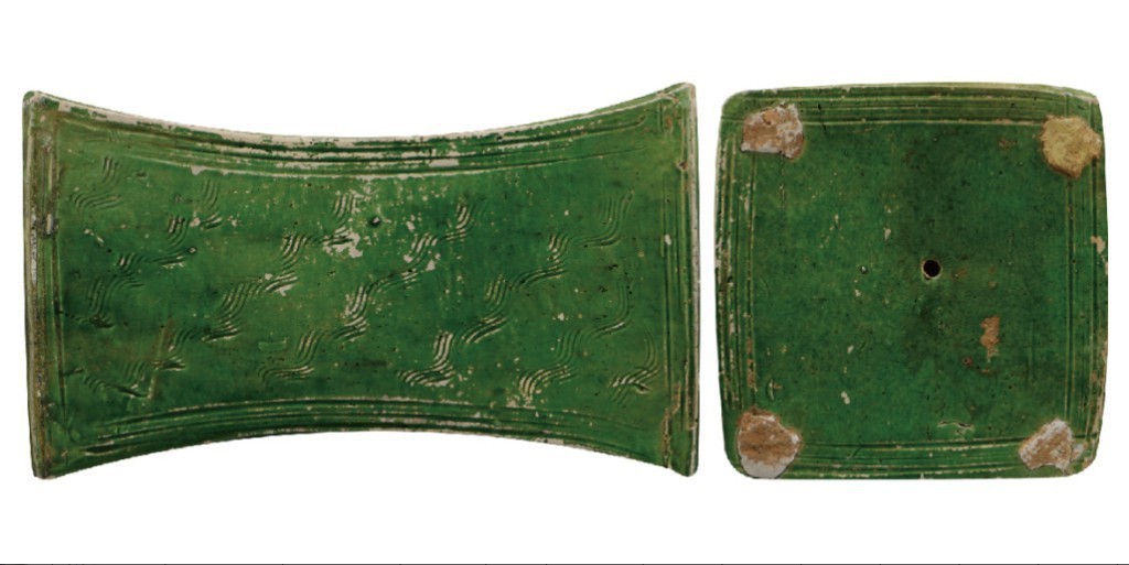 聚宝轩2022秋拍 瓷枕（绿釉）