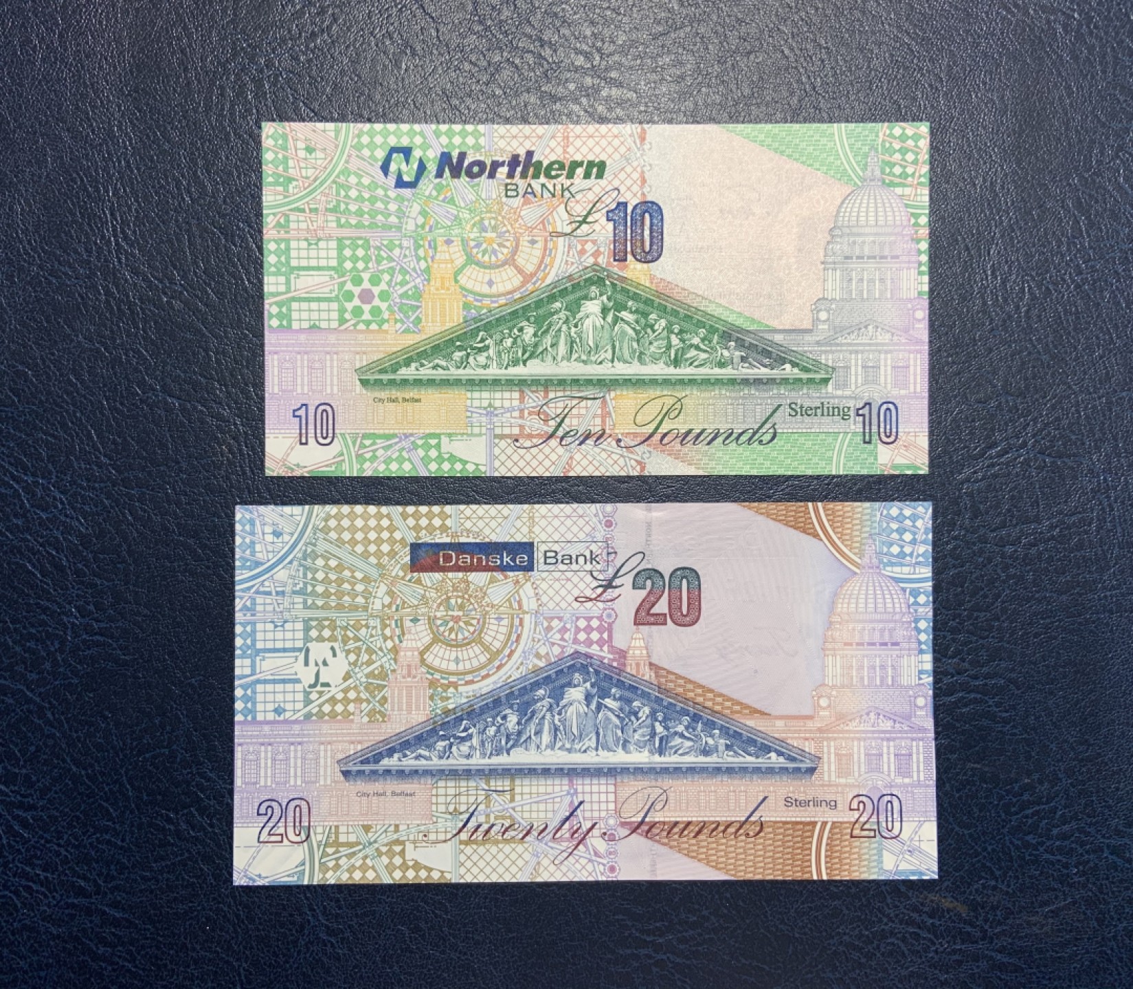 收藏联盟Quantum Auction 第215期拍卖 北爱尔兰2005年10-20镑 品相全新UNC